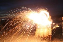 fireworks sparklers