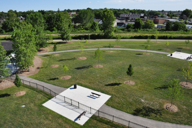 dog park aerial