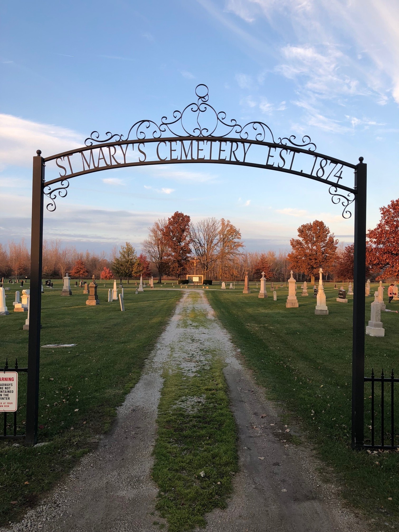 St. Mary's Cemetery Main Gate